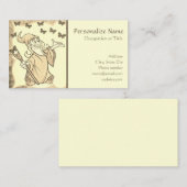 Fantasy Mystical Enchanting Wizard of Magic Visitekaartje (Voorkant / Achterkant)