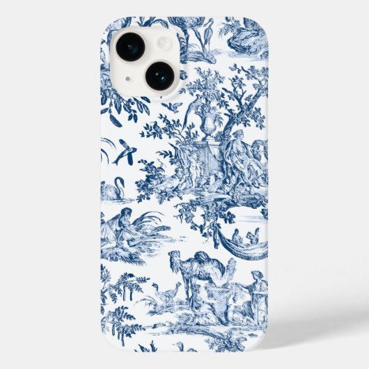 Fantasy Mythical Creats  Toile-Blue Case-Mate iPhone Case (Achterkant)
