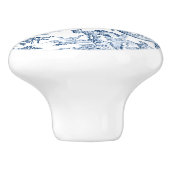 Fantasy Mythical Creats  Toile-Blue Keramische Knop (Zijkant)