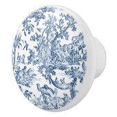 Fantasy Mythical Creats  Toile-Blue Keramische Knop (Rechts)