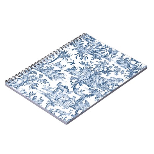 Fantasy Mythical Creats Toile-Blue Notitieboek (Linkerzijde)