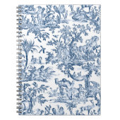 Fantasy Mythical Creats Toile-Blue Notitieboek (Voorkant)
