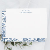 Fantasy Mythical Creats  Toile-Blue Notitiekaartje