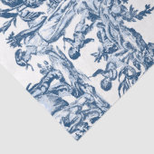 Fantasy Mythical Creats Toile-Blue Tissuepapier (Detail)