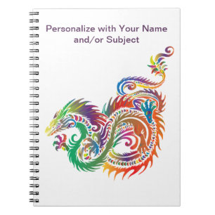 Fantasy Mythical Dragon Artwork personaliseren Notitieboek