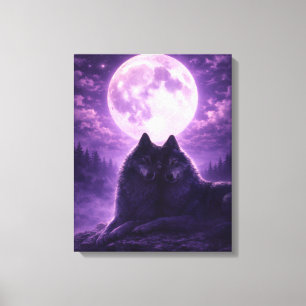 Fantasy Nachtelijke Lucht Natuur 40x50 cm Canvaspr Canvas Afdruk