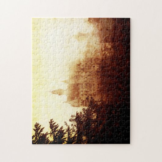 Fantasy Neuschwanstein German Castle Puzzle Legpuzzel (Verticaal)