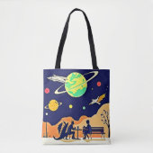 Fantasy Night Rendezvous Tote Bag (Voorkant)