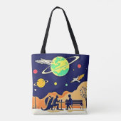 Fantasy Night Rendezvous Tote Bag (Achterkant)