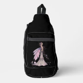 Fantasy Night Sky Fairy Maan en sterren Sling Bag (Voorkant)