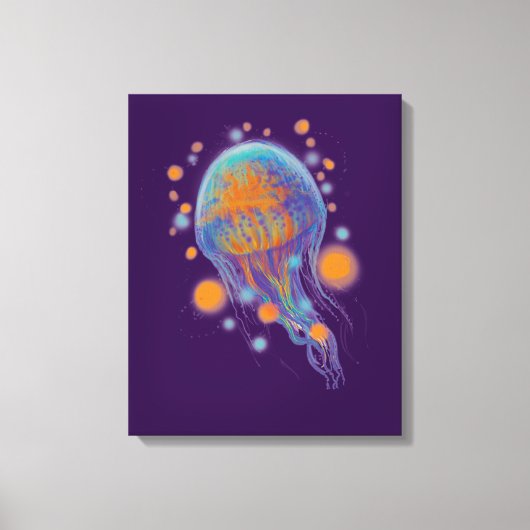 fantasy oceaandier canvas afdruk (Voorkant)