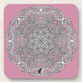 Fantasy Octa Glyph Dawn Onderzetter (Voorkant)