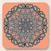 Fantasy Octa Glyph Dusk Onderzetter (Voorkant)