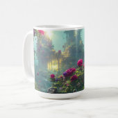 FANTASY onder water - Mok, beker Koffiemok (Voorkant links)