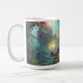 FANTASY onder water - Mok, beker Koffiemok (Links)