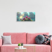 FANTASY onder water - omgepakt canvas Afdruk (Insitu (Woonkamer))