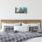 FANTASY onder water - omgepakt canvas Afdruk (Insitu (Slaapkamer))