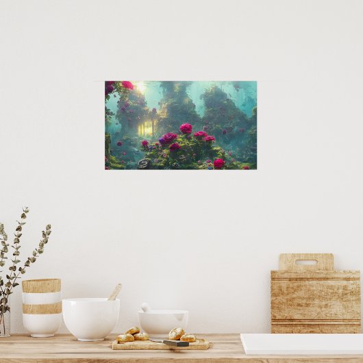 FANTASY Onderwater - Poster (Keuken)