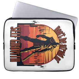 Fantasy ontwerp | Handel | Motivatie Laptop Sleeve