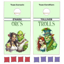 Fantasy Orc en Troll bruiloft