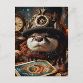 Fantasy Otter Steampunk Tarot Kaart Reader