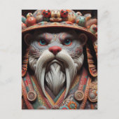 Fantasy Otter Warrior Briefkaart (Voorkant)