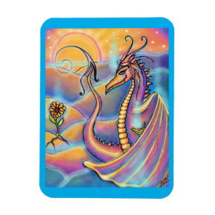Fantasy over draken door Renee L. Lavoie Magneet