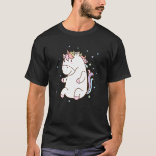Fantasy Paard dik knuffel Eenhoorn T-shirt