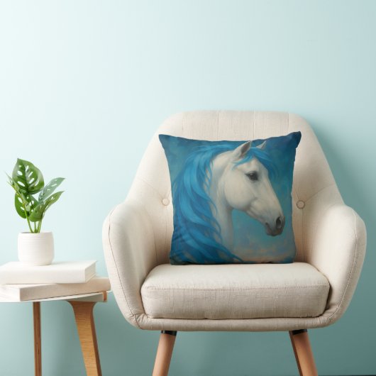 Fantasy paard kussensloop kussen (Stoel)