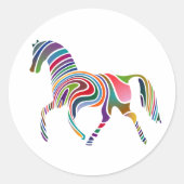 Fantasy Paard Sticker (Voorkant)