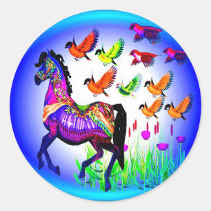 Fantasy Paard Stickers