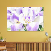 *~* Fantasy Paarse TV2 Uitgerekte Canvas Print (Insitu (Woonkamer))