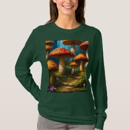Fantasy Paddenstoel T-Shirt