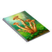 Fantasy Paddenstoelen honingboer Notitieboek (Rechterzijde)