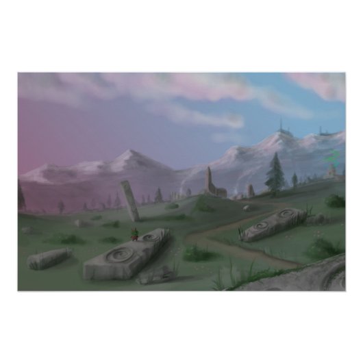 Fantasy Painting Perfect Poster (Voorkant)