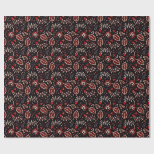 Fantasy paisley cadeaupapier (Vlak)