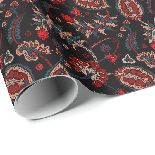 Fantasy paisley cadeaupapier (Rol Hoek)