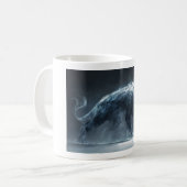 Fantasy panter monster koffiemok (Voorkant links)