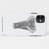 Fantasy Patterned Elephant Doodle Case-Mate iPhone Case (Achterkant (horizontaal))