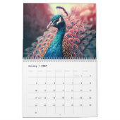 Fantasy Peacocks Agenda Kalender (Jan 2027)