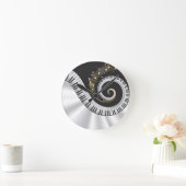 Fantasy Piano Music Lovers Wall Clock Ronde Klok (Huis)