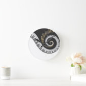 Fantasy Piano Music Lovers Wall Clock Ronde Klok (Huis)