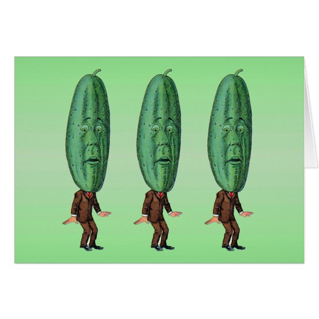 Fantasy Pickle Man Brown Suit (Voorkant Horizontaal)