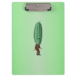 Fantasy Pickle Man Brown Suit Klembord