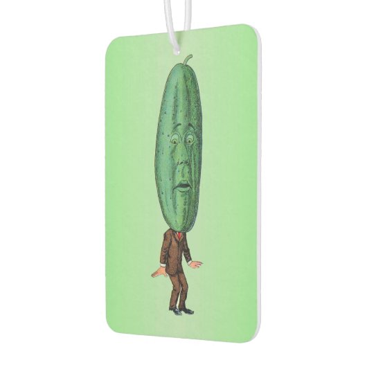 Fantasy Pickle Man Brown Suit Luchtverfrisser (Links)