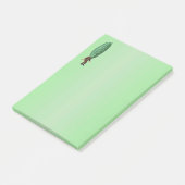 Fantasy Pickle Man Brown Suit Post-it® Notes (Schuin)