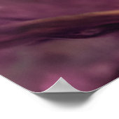 Fantasy Pink Fluffy Kawaii Owl Poster (Hoek)