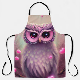 Fantasy Pink Fluffy Kawaii Owl Schort