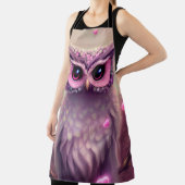 Fantasy Pink Fluffy Kawaii Owl Schort (Insitu)