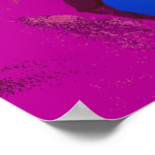 Fantasy Pink Horse Face Poster (Hoek)